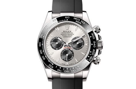 rolex daytona白金|Rolex Cosmograph Daytona watch: 18 ct white gold.